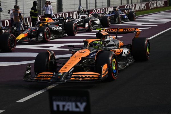 F1意大利大奖赛资格赛：诺里斯杆位迈凯轮第一排