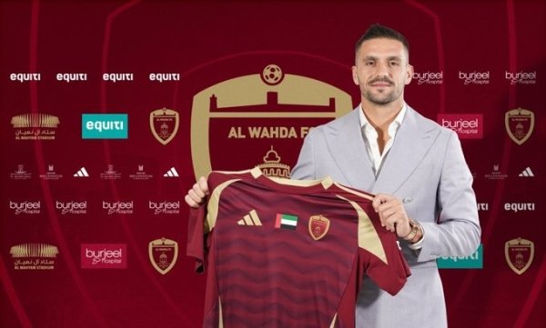 官方:36岁塔迪奇转会阿联酋球队阿布扎比统一 官方:36岁塔迪奇转会阿联酋球队阿布扎比统一