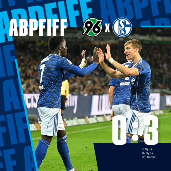 你也要回来了吗？沙尔克德乙4连胜差榜首1分，卡里乌斯9轮仅丢5球