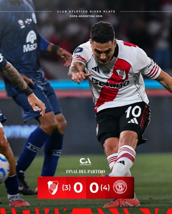 河床22脚射门无果+点球大战不敌门多萨独立,无缘阿根廷杯决赛 河床22脚射门无果+点球大战不敌门多萨独立,无缘阿根廷杯决赛