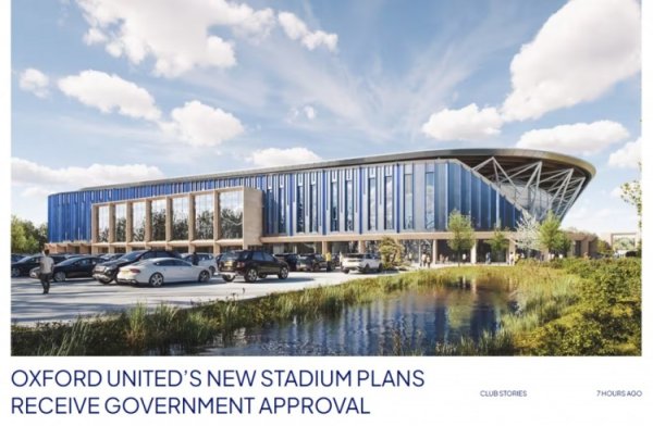 1.6万座位！太阳报：英冠牛津联新运动活动    场  项目获得最终批准
